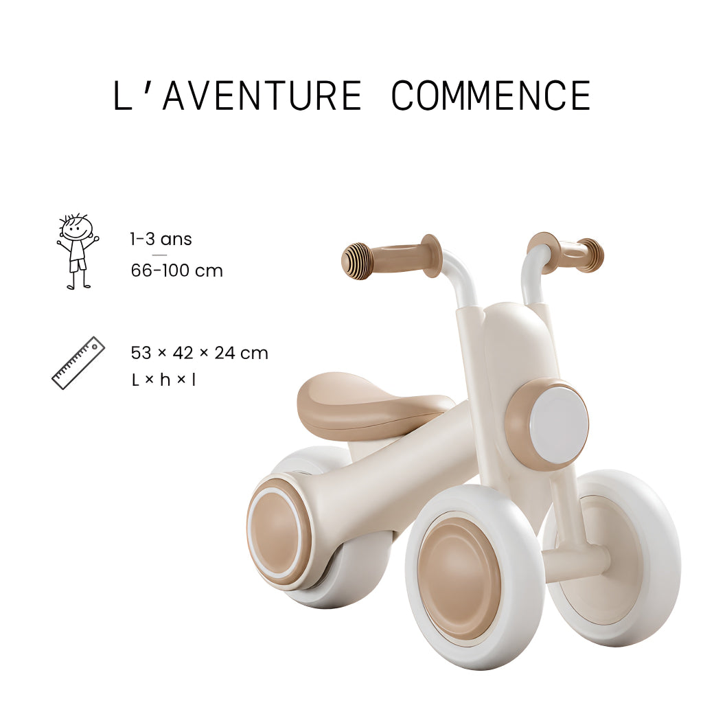 Draisienne Éveil 1-3 ans – Kiddibike 1+