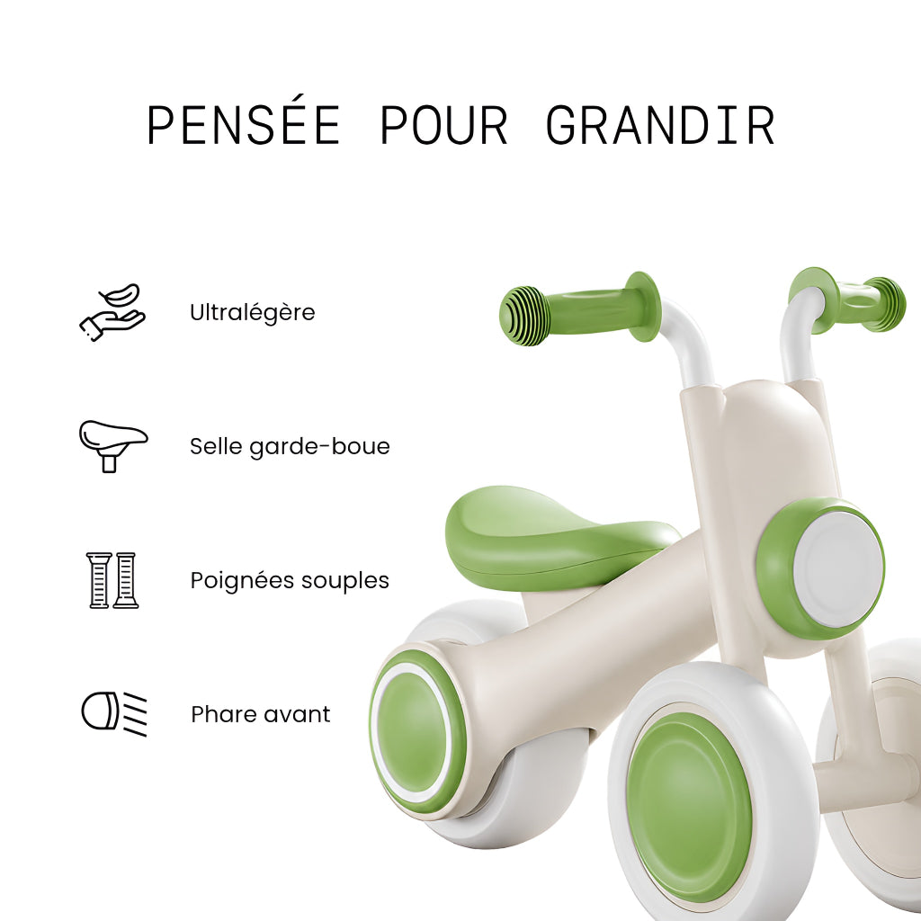 Draisienne Éveil 1-3 ans – Kiddibike 1+