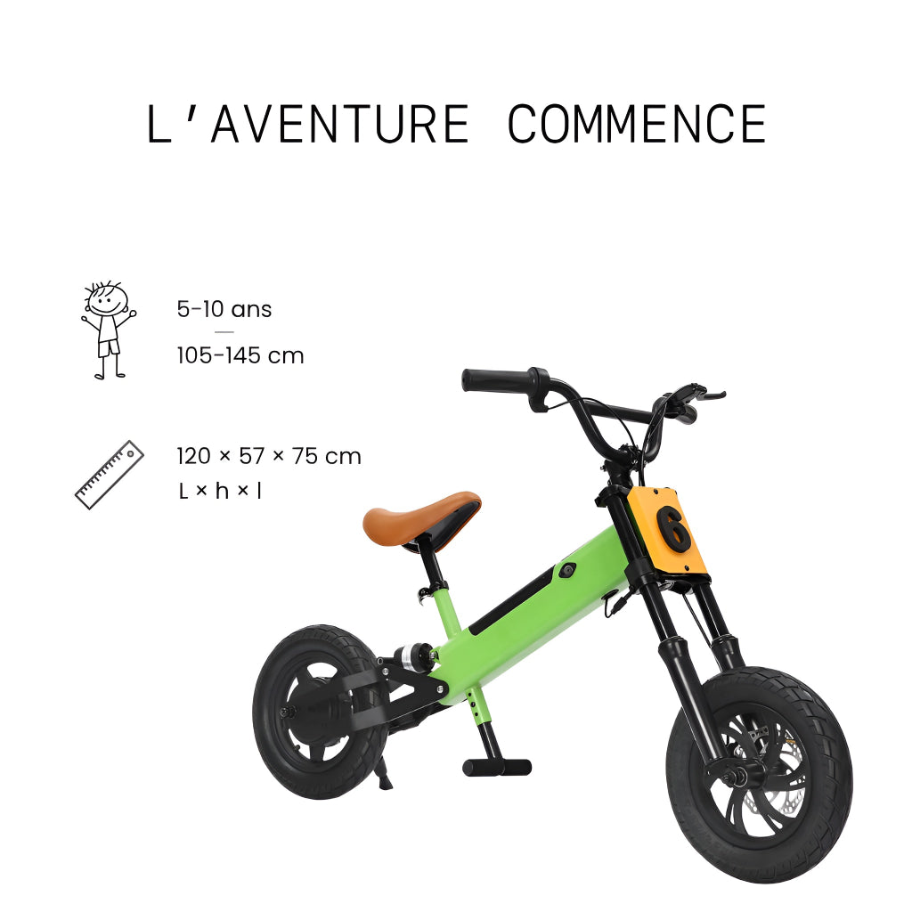 Draisienne Volt 5-10 ans – Kiddibike 10