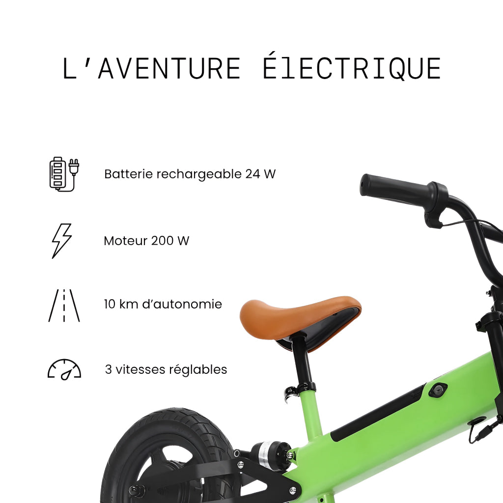 Draisienne Volt 5-10 ans – Kiddibike 10