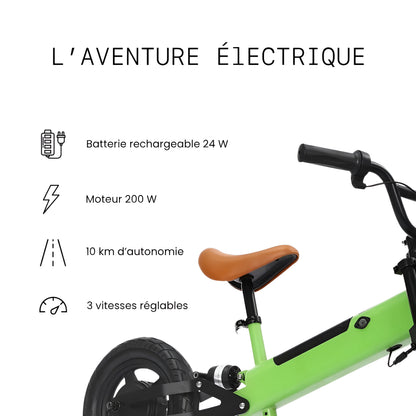 Draisienne Volt 5-10 ans – Kiddibike 10