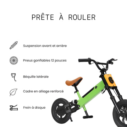 Draisienne Volt 5-10 ans – Kiddibike 10