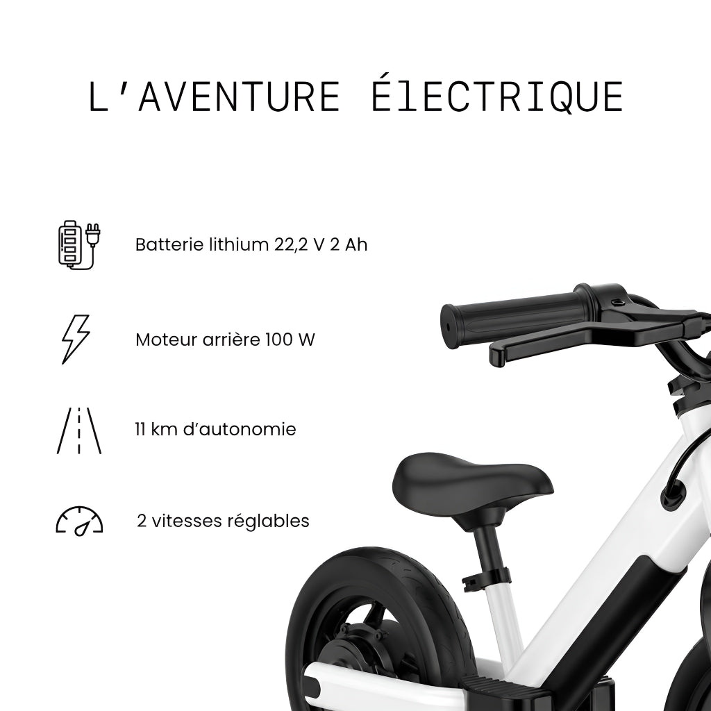 Draisienne Volt start 3-5 ans – Kiddibike 6
