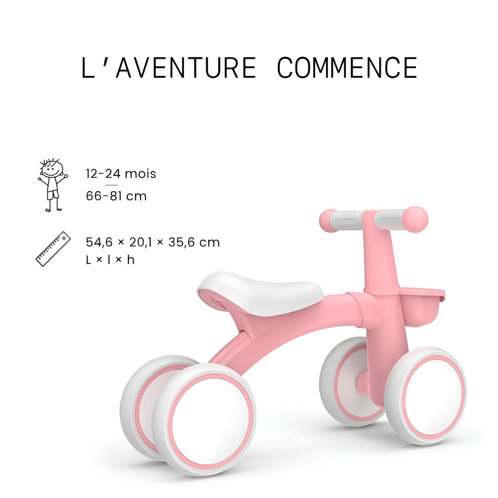 Draisienne Premier Pas 1-2 ans – Kiddibike 1